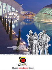 Spain. 25 years beyond the sun