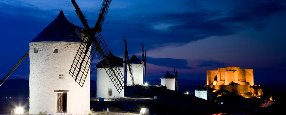Molinos de viento en Consuegra (Toledo) Molinos de viento en Consuegra (Toledo)