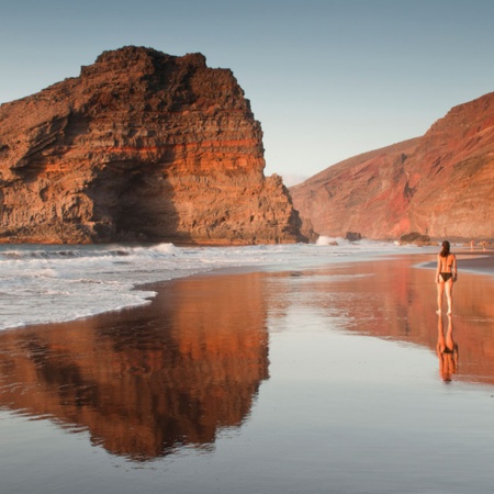 Playa en La Palma
