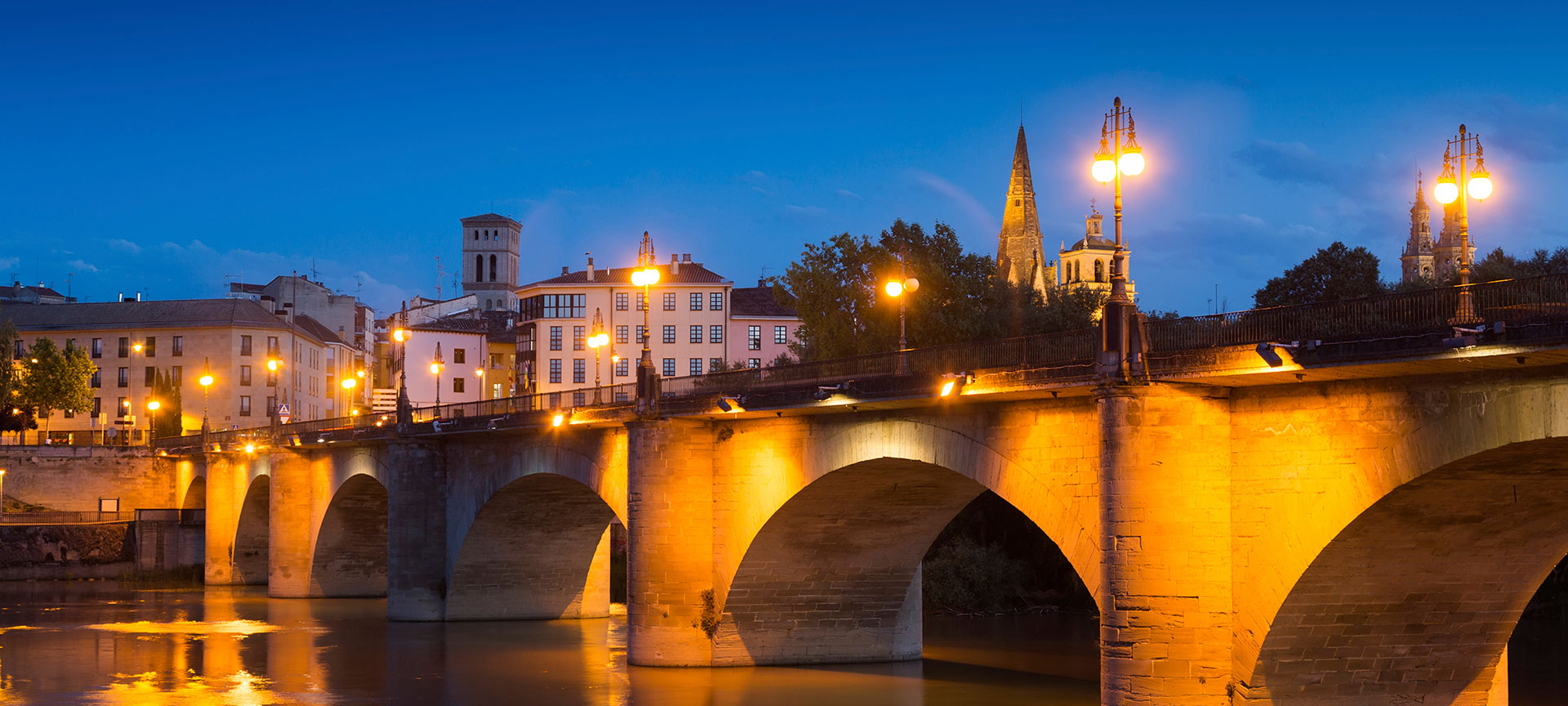 Puente de Piedra bridge, Logroño Puente de Piedra bridge, Logroño