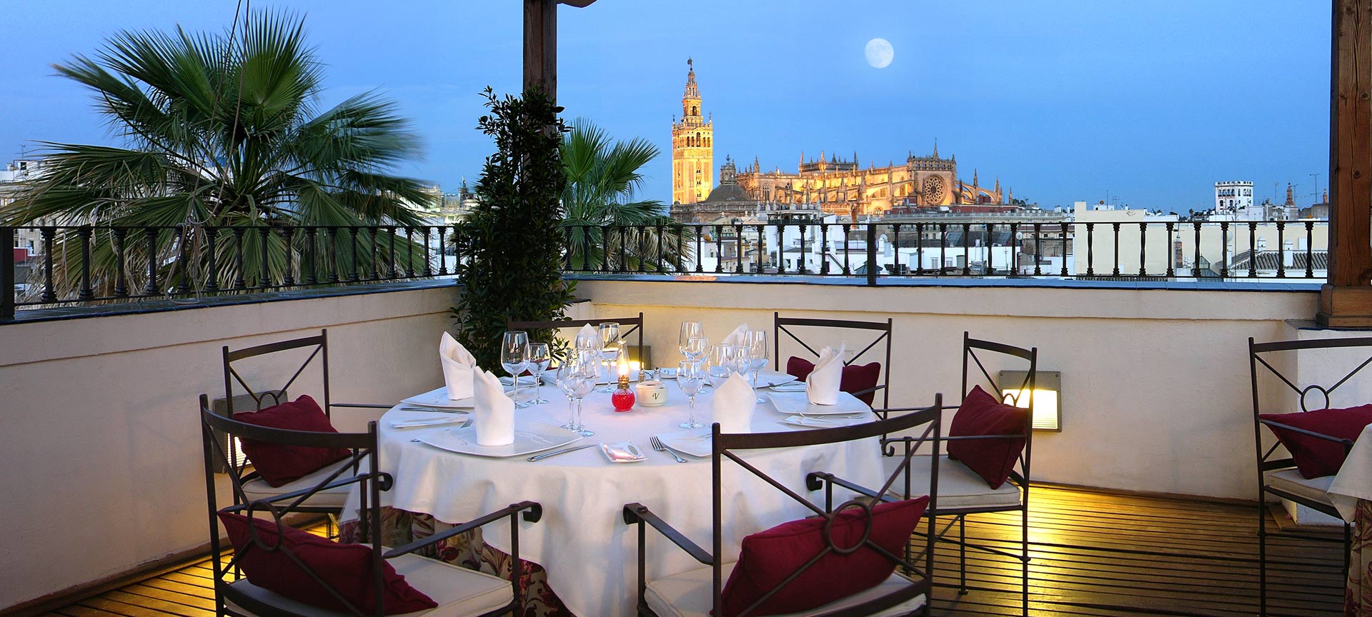 Terraza del Vincci Hotel La Rábida Terraza del Vincci Hotel La Rábida