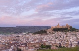 Panoramica di Alcalá la Real (Jaén, Andalusia)