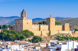 Veduta dell’Alcazaba de Antequera a Malaga, Andalusia
