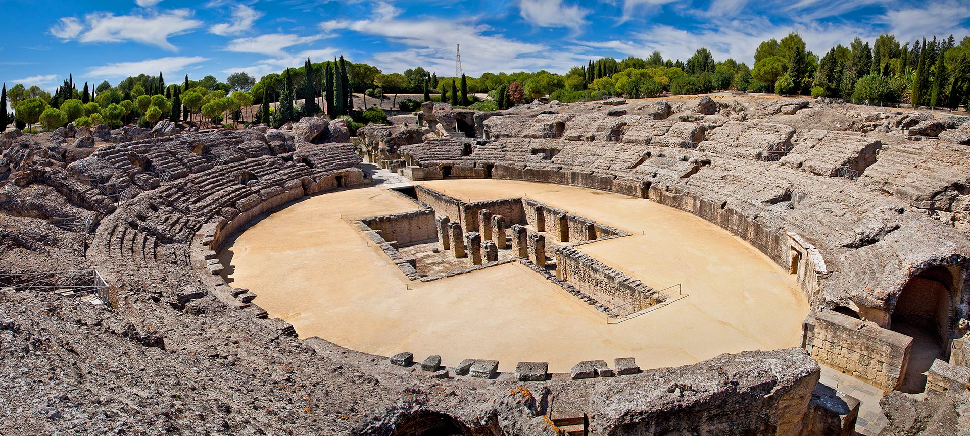 Anfiteatro romano de Itálica. Sevilla Anfiteatro romano de Itálica. Sevilla
