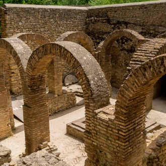 Arab baths in Ronda. Málaga