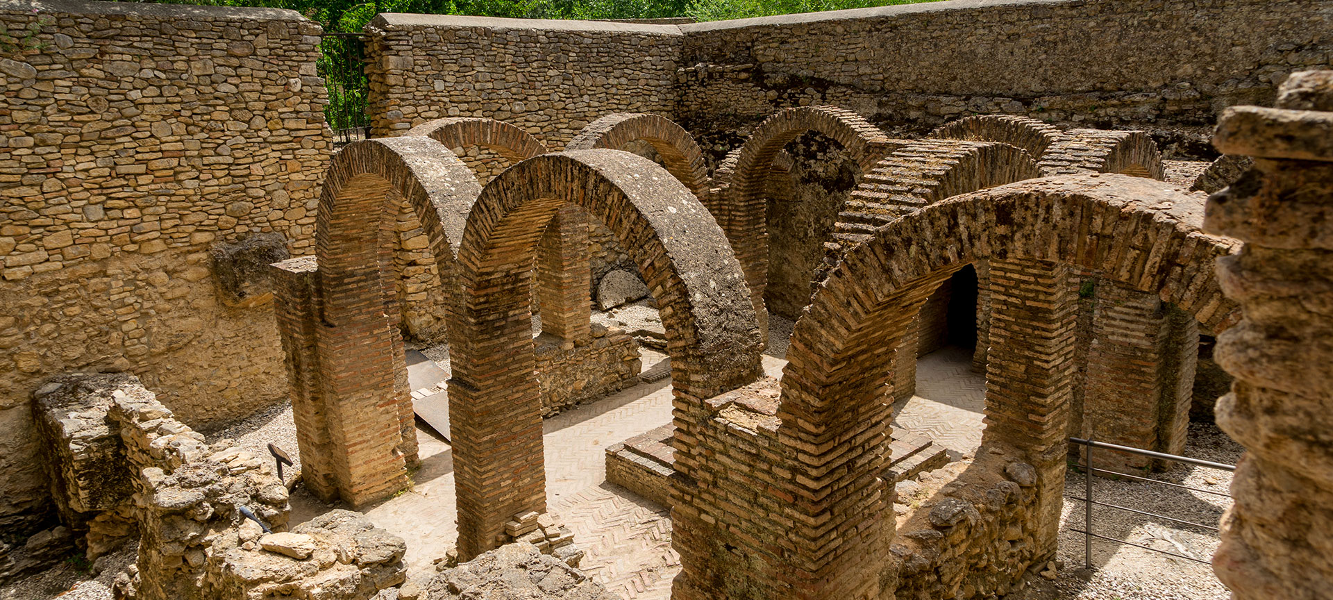Baños árabes de Ronda. Málaga Baños árabes de Ronda. Málaga