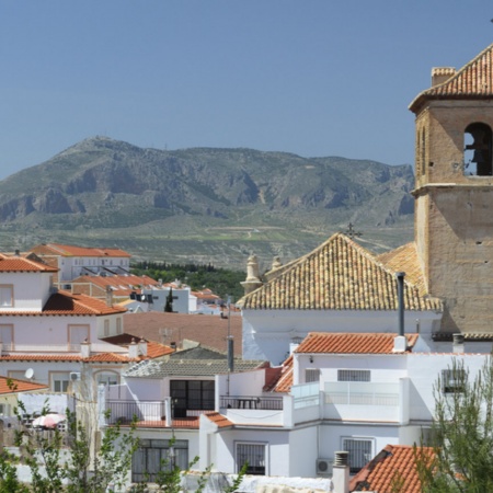 Panorama Bazy w Grenadzie (Andaluzja)