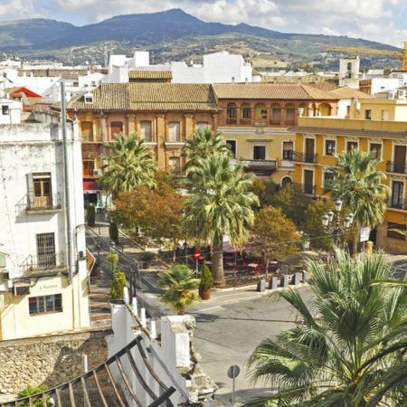Panoramica di Cabra (Cordova, Andalusia)