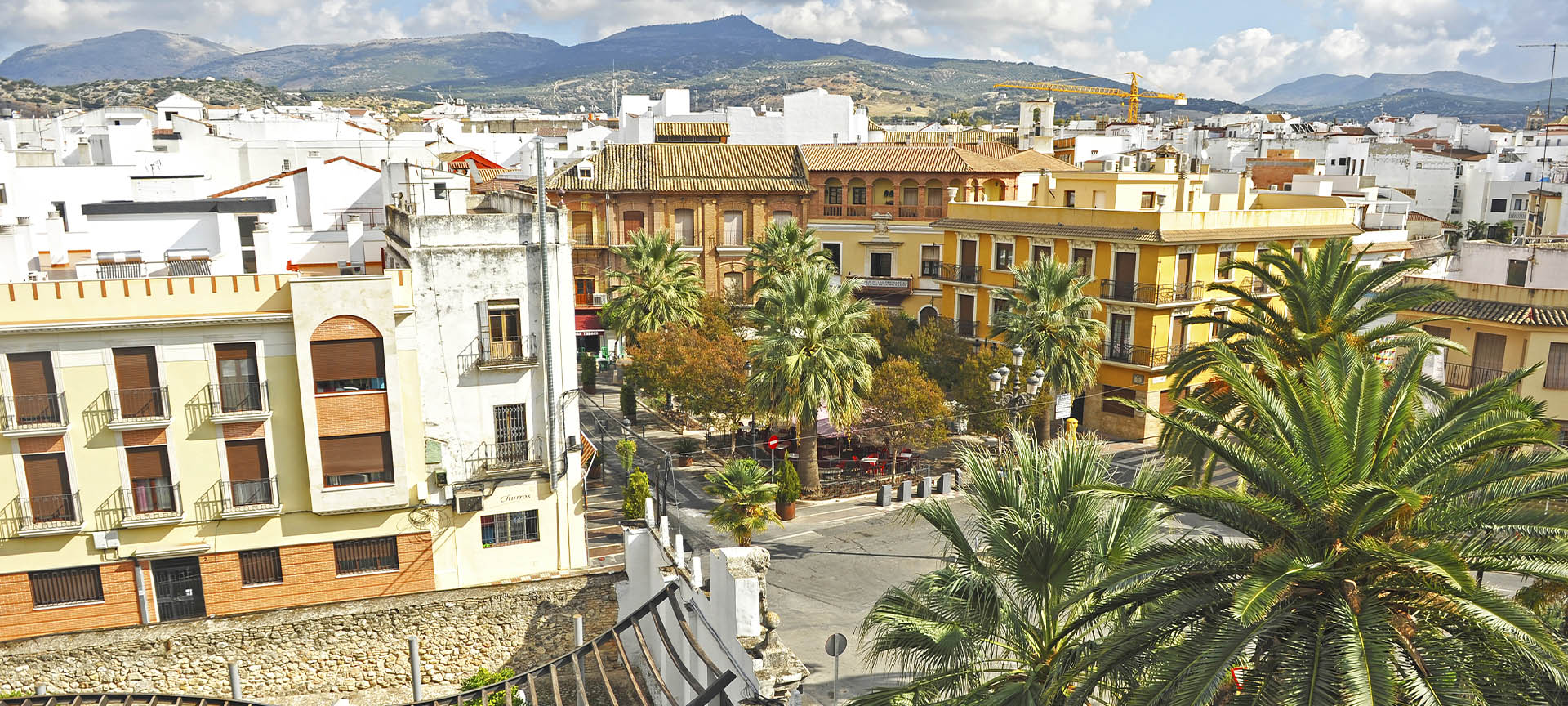 Panoramic view of Cabra (Cordoba, Andalusia) Panoramic view of Cabra (Cordoba, Andalusia)