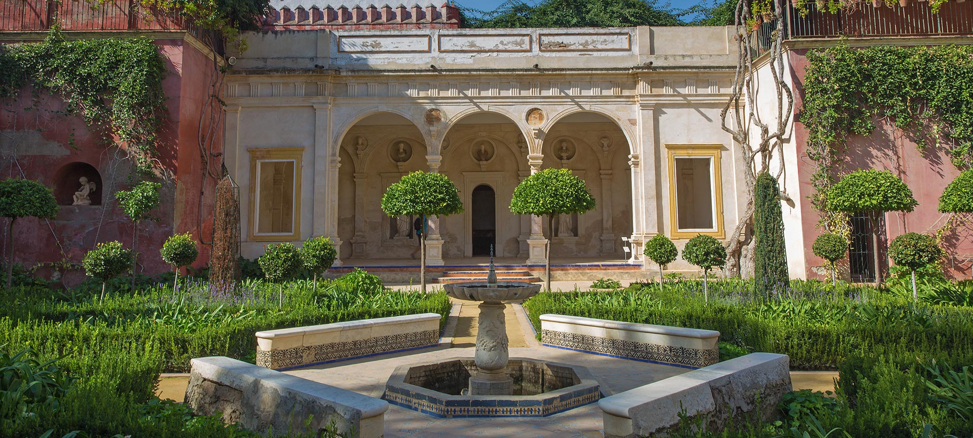 Jardines de la Casa Pilatos de Sevilla Jardines de la Casa Pilatos de Sevilla