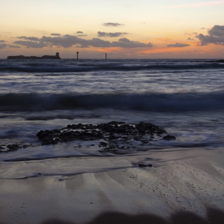 Spiaggia di Chiclana de la Frontera (Cadice, Andalusia)