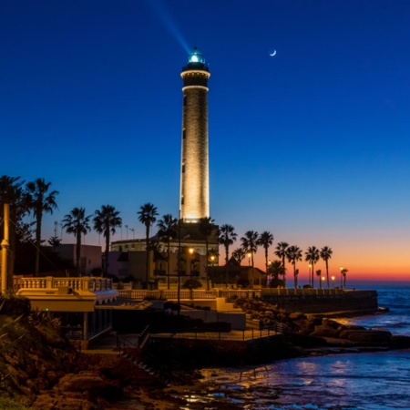 Faro di Chipiona a Cadice, in Andalusia
