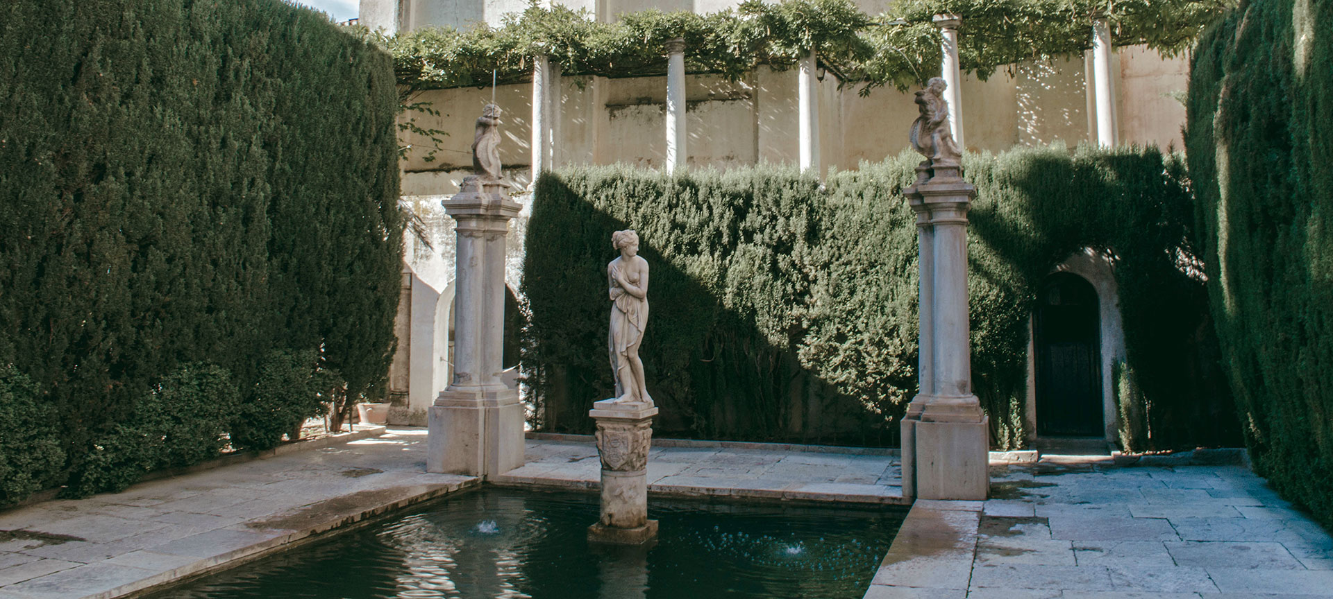 Gardens at the Fundación Rodríguez-Acosta Gardens at the Fundación Rodríguez-Acosta