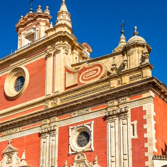 Collegiate church of El Divino Salvador. Seville