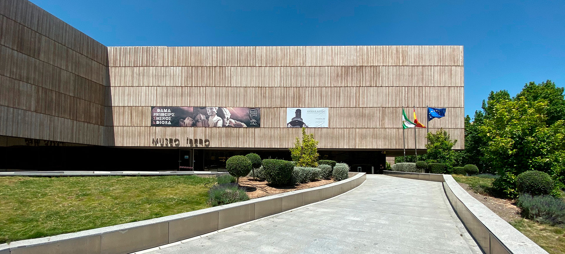 Exterior of the Iberian Museum of Jaén Exterior of the Iberian Museum of Jaén