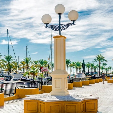 Paseo marítimo de Fuengirola (Málaga, Andalucía)