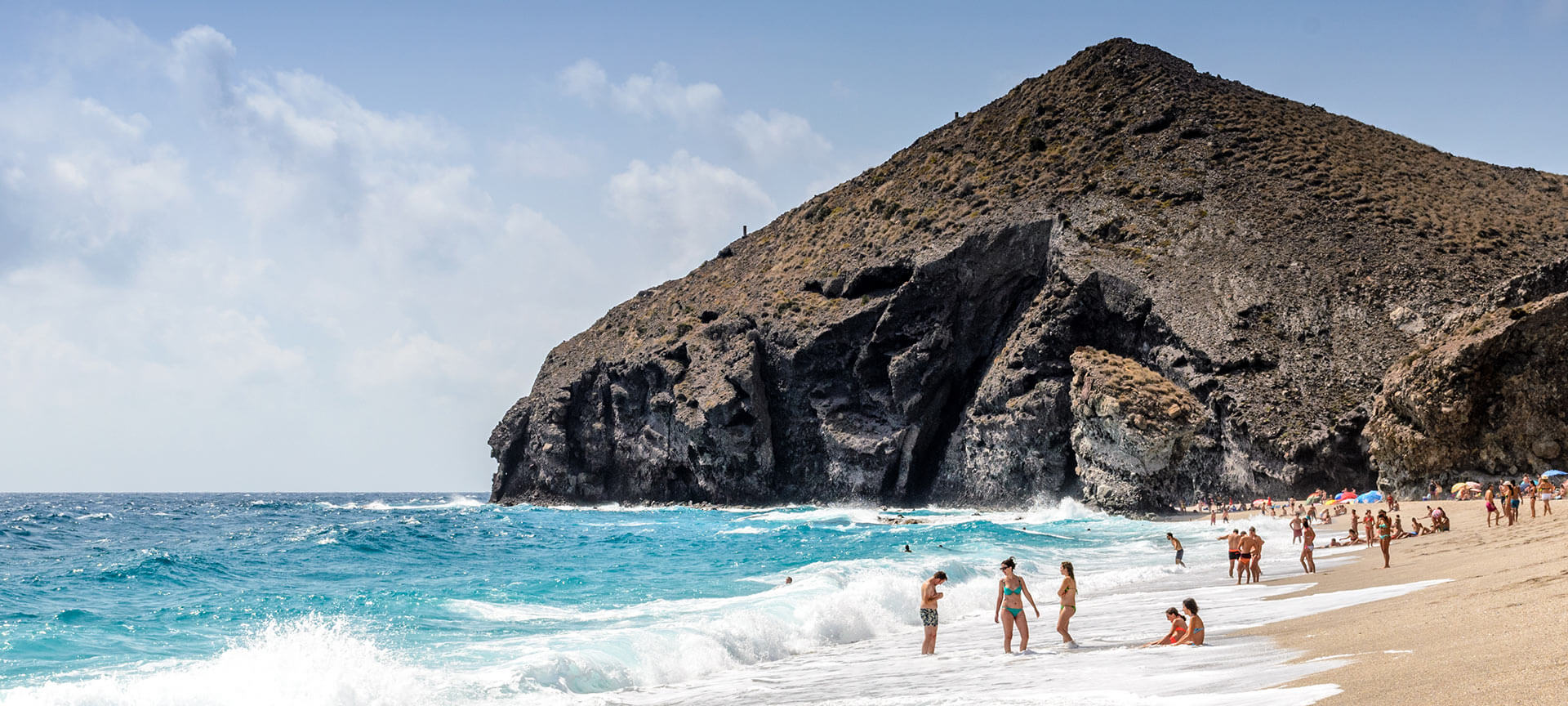 Playa de los Muertos en Cabo de Gata, Almería Playa de los Muertos en Cabo de Gata, Almería