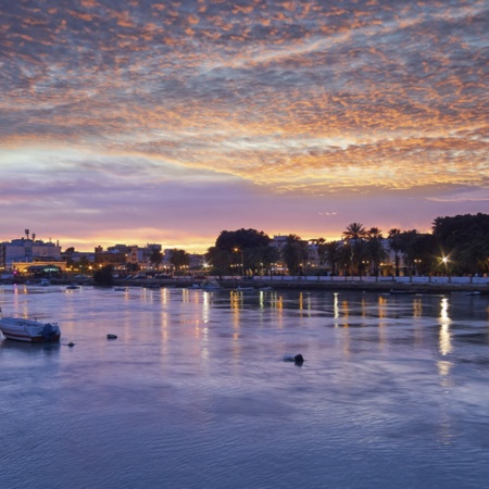 Panorámica del Puerto de Santa María (Cádiz, Andalucía)