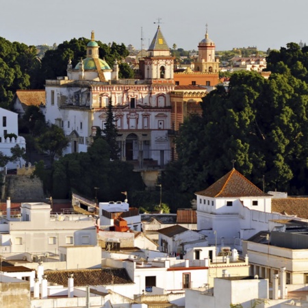 Panoramica di Sanlúcar de Barrameda, a Cadice (Andalusia)