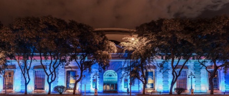 Fassade des Teatro de la Maestranza de Sevilla, Andalusien
