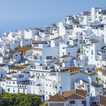 Panoramica di Torrox, a Malaga (Andalusia)