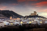 Panoramablick auf Vélez-Blanco (Almería, Andalusien)
