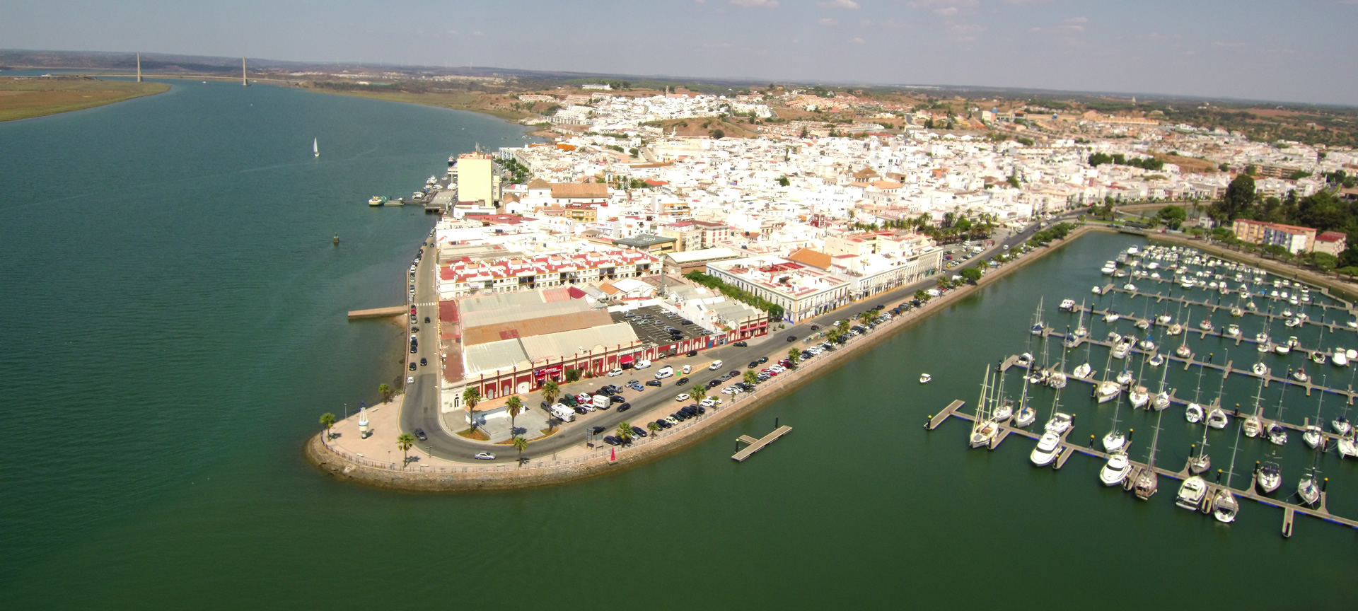 Veduta aerea di Ayamonte (Huelva) Veduta aerea di Ayamonte (Huelva)