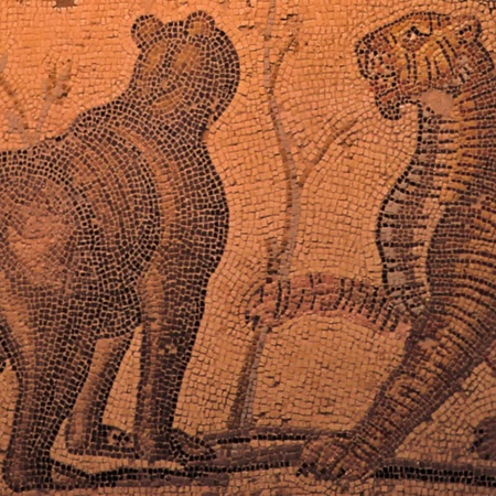 Mosaïque romaine du musée de Saragosse