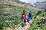Praticantes de trekking no Parque Nacional de Ordesa e Monte Perdido, em Aragón