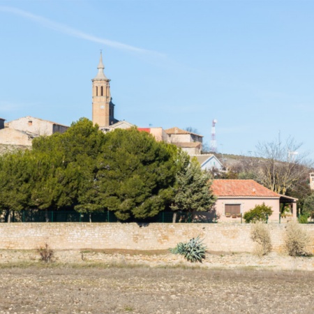 Panorámica de Fuendetodos, en Zaragoza (Aragón)