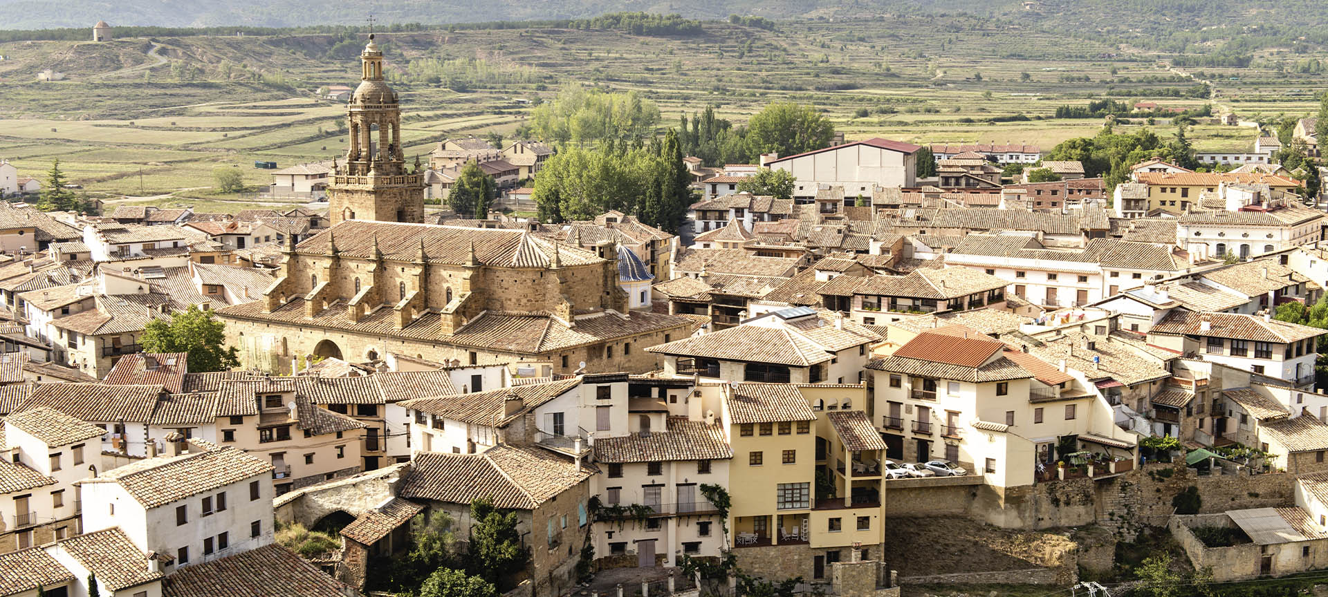 Panorámica de Rubielos de Mora, en Teruel (Aragón) Panorámica de Rubielos de Mora, en Teruel (Aragón)
