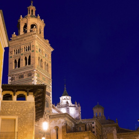 Veduta della cattedrale di Teruel (Teruel, Aragona)