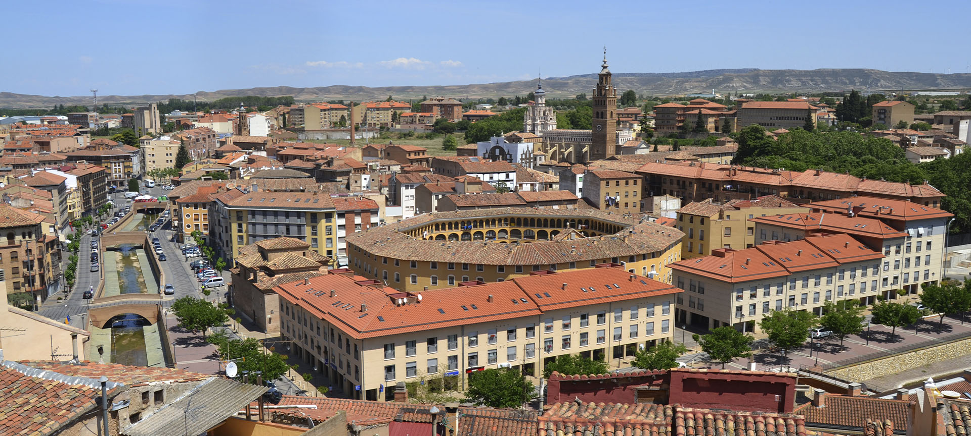 Vista general de Tarazona, Zaragoza (Aragón) Vista general de Tarazona, Zaragoza (Aragón)