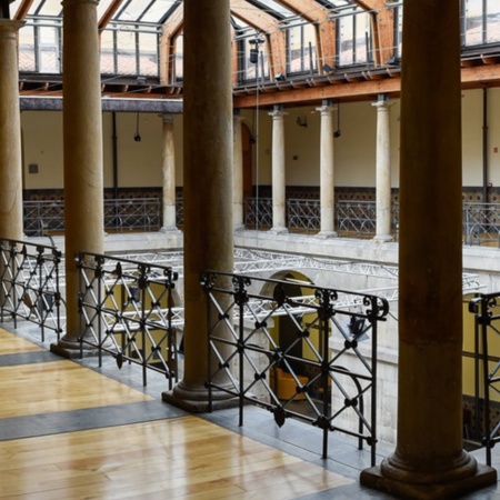Corridor of the Cultural Centre, Former Secondary School of Gijón
