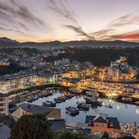 Luarca in Asturien