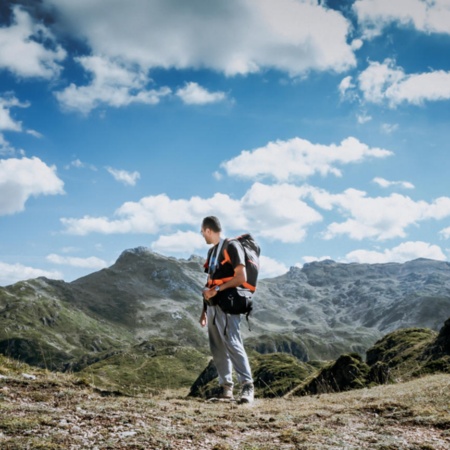 Turisti nel Parco Naturale di Somiedo
