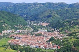 Veduta generale di Pola de Laviana, Asturie