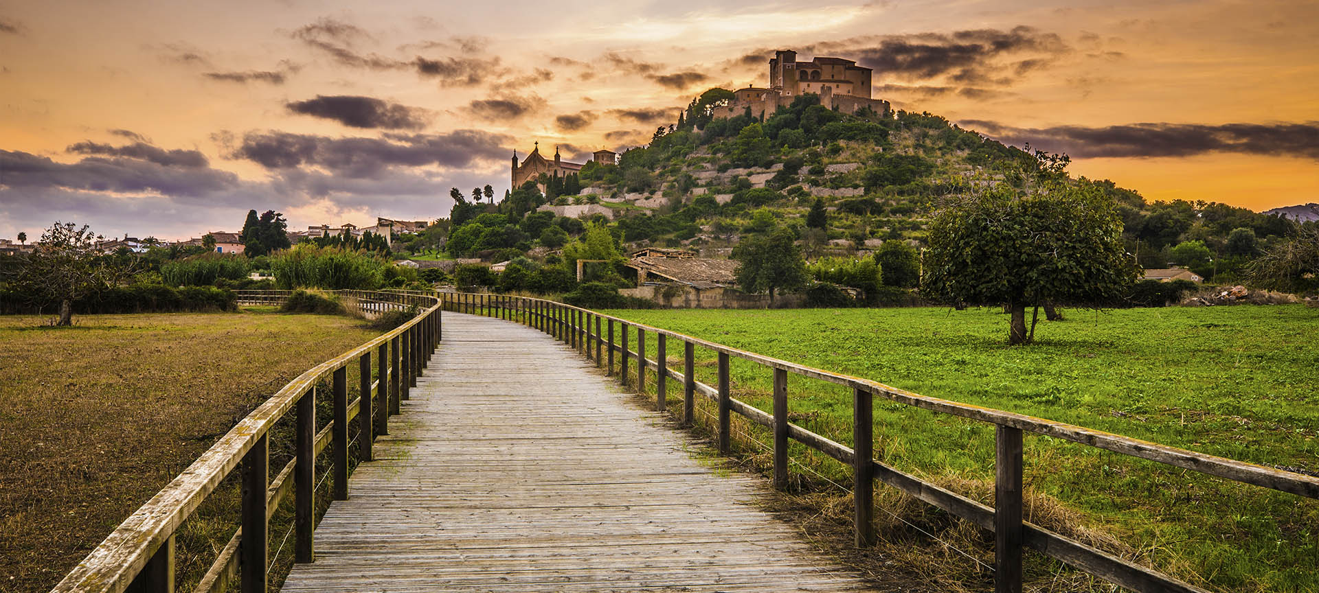 View of Artà (Mallorca, Balearic Islands) and its Sant Salvador Castle View of Artà (Mallorca, Balearic Islands) and its Sant Salvador Castle