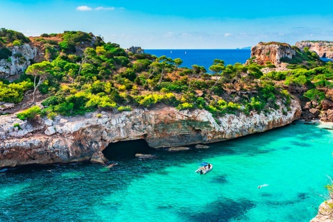 Caló d’es Moro en Santanyí, Mallorca