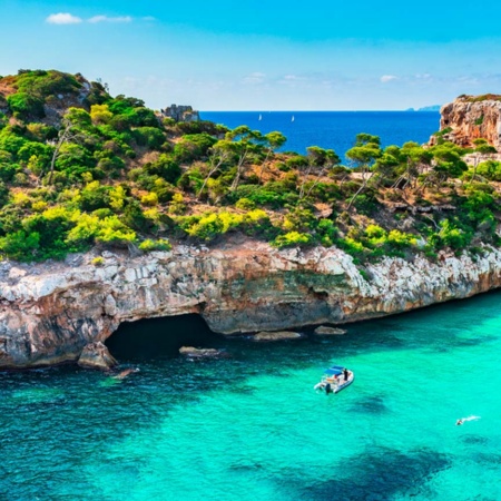 Caló d’es Moro en Santanyí, Mallorca