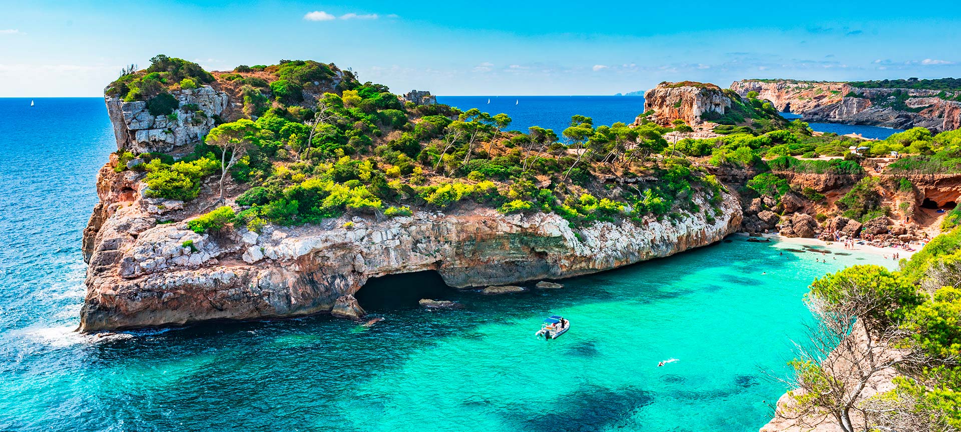 Caló d’es Moro en Santanyí, Mallorca Caló d’es Moro en Santanyí, Mallorca