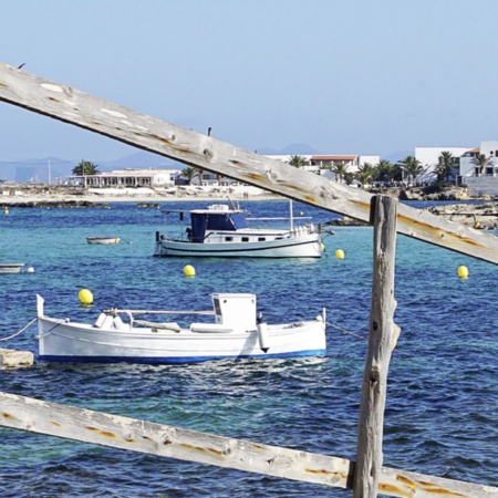 Es Pujols, sull’isola di Formentera (Isole Baleari)