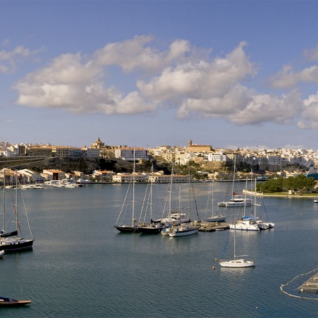"Hafen von Maó in Menorca (Balearen) "