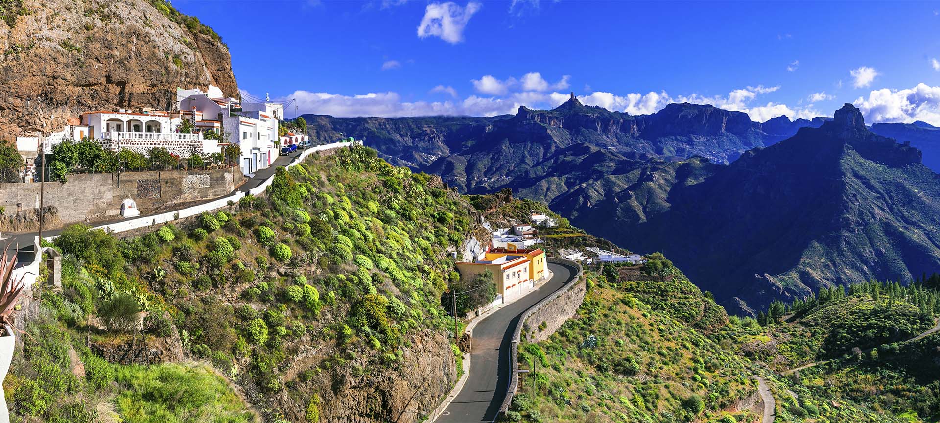 Panoramic view of Artenara (Gran Canaria, Canary Islands) Panoramic view of Artenara (Gran Canaria, Canary Islands)