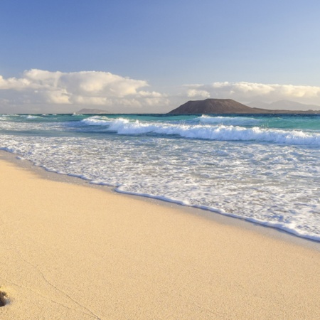Playa de Corralejo (Fuerteventura, Islas Canarias)