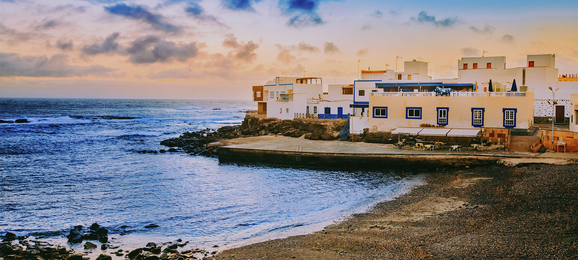 Vista de El Cotillo (Fuerteventura, Islas Canarias) Vista de El Cotillo (Fuerteventura, Islas Canarias)