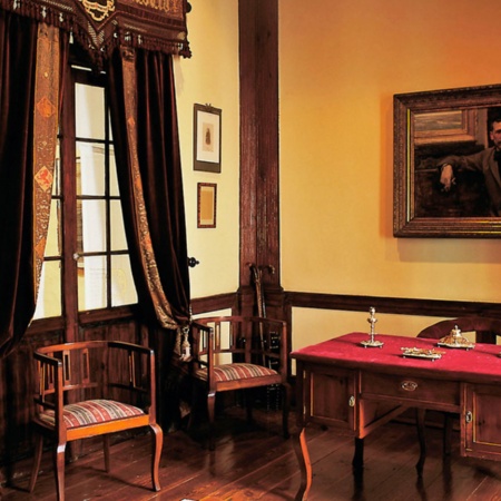 Intérieur de la maison-musée Pérez Galdós. Las Palmas de Gran Canaria