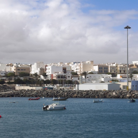 Panoramica di Puerto de la Cruz, sull’isola di Tenerife (Isole Canarie)
