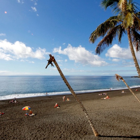 Strand in Los Llanos de Aridane auf La Palma (Kanarische Inseln)