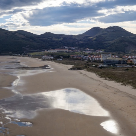 "Panoramica di Santoña, Cantabria "